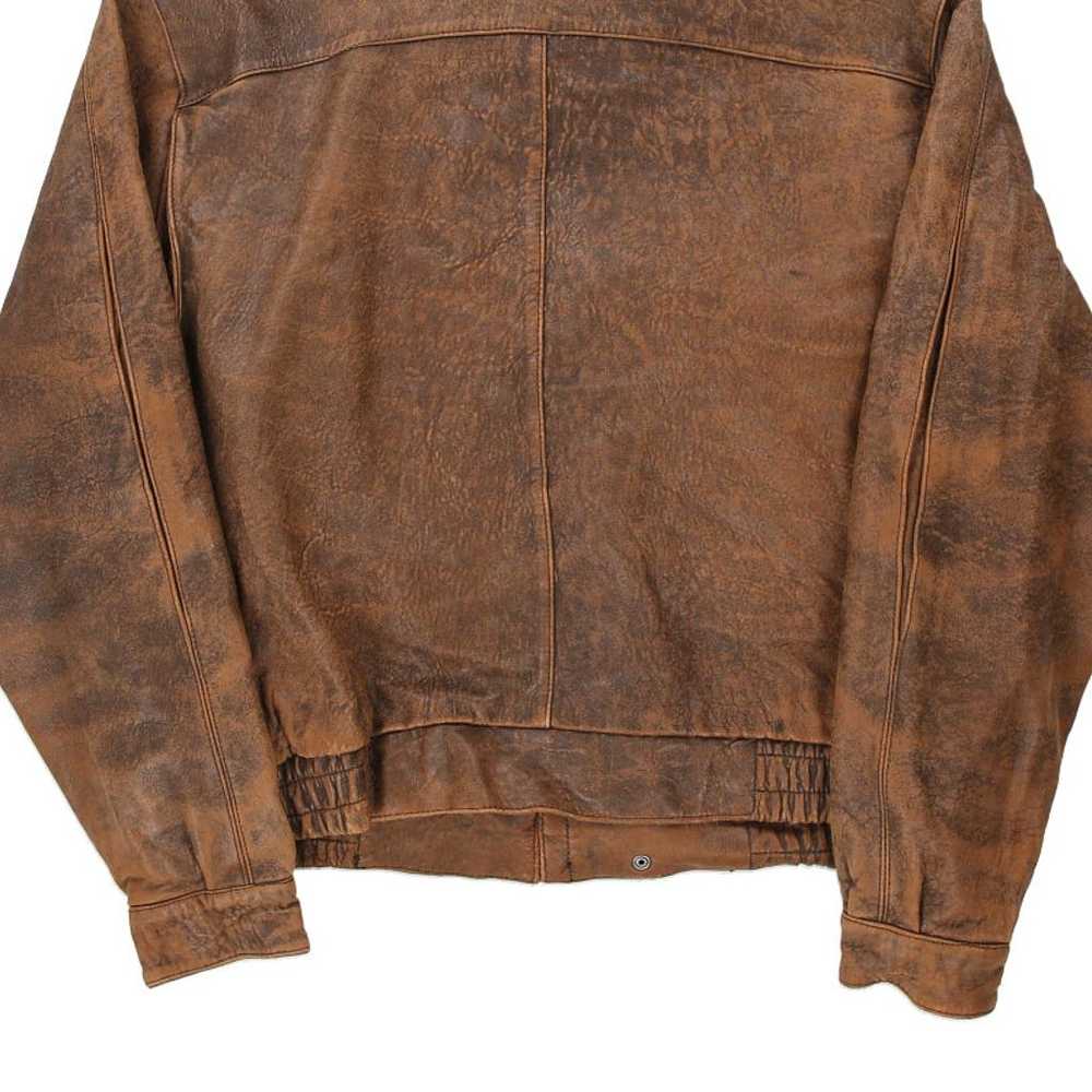 Bermans Leather Jacket - XL Brown Leather - image 6