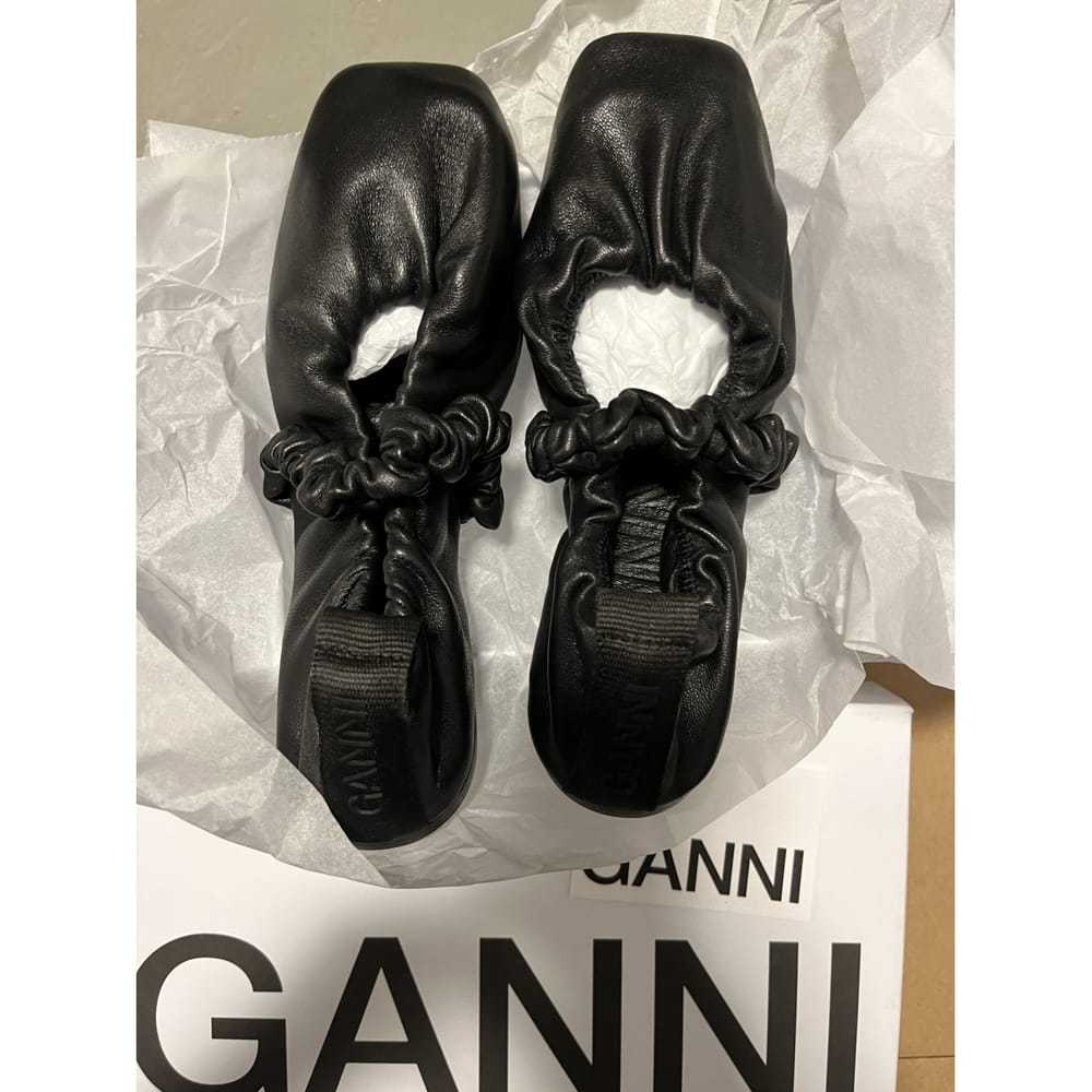 Ganni Leather ballet flats - image 4