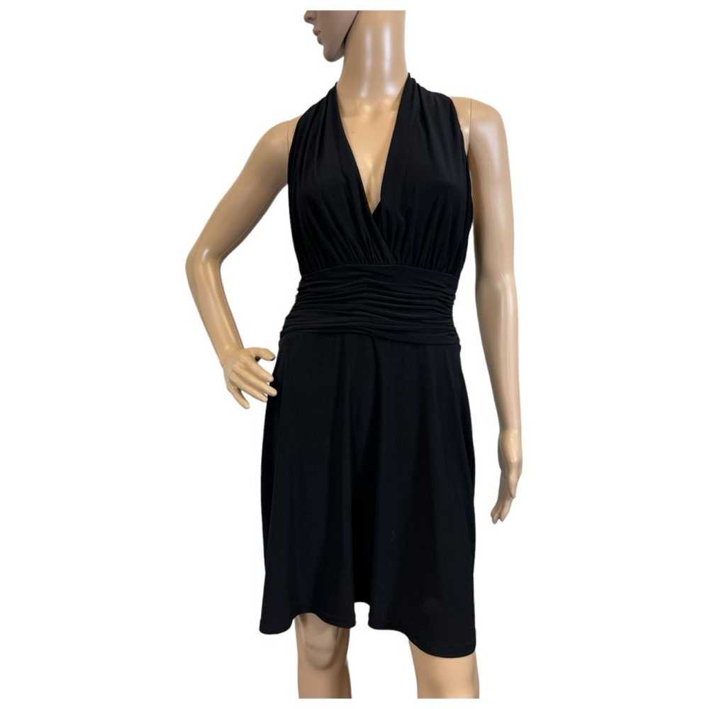 Evan Picone Black Sleeveless Dress Size 8 women’s - image 2