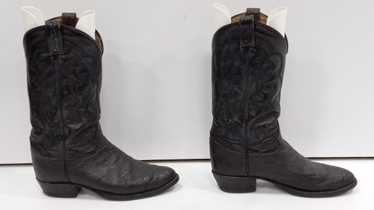 Men's Tony Lama Leather Western Boot Sz 8E - image 1