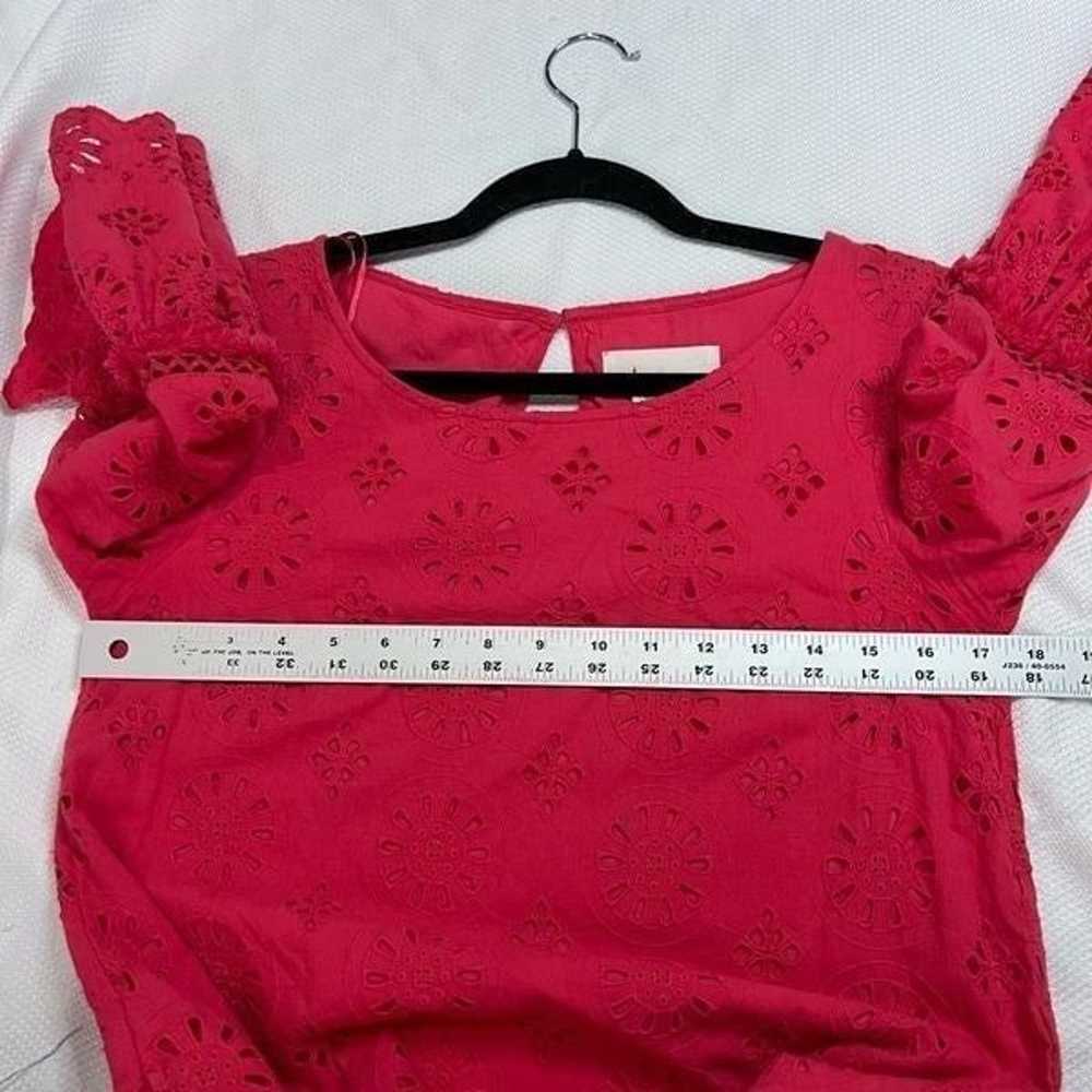 Anthropologie Pink Dani Lace Tunic Dress - image 5