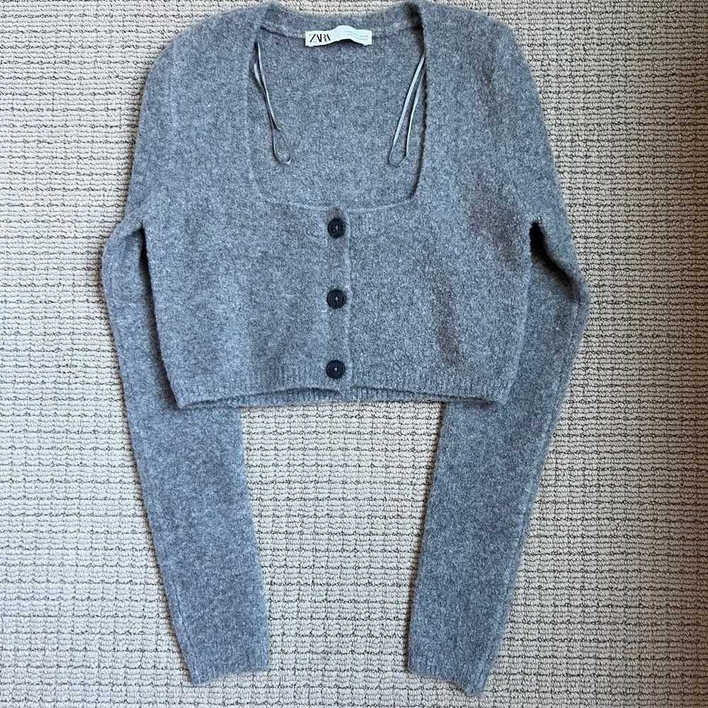 Zara Matching set Knit Cropped Cardigan & Knit mi… - image 7