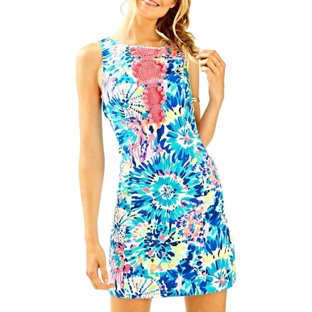Lilly Pulitzer Adara Shift Dress in Dive In - image 4
