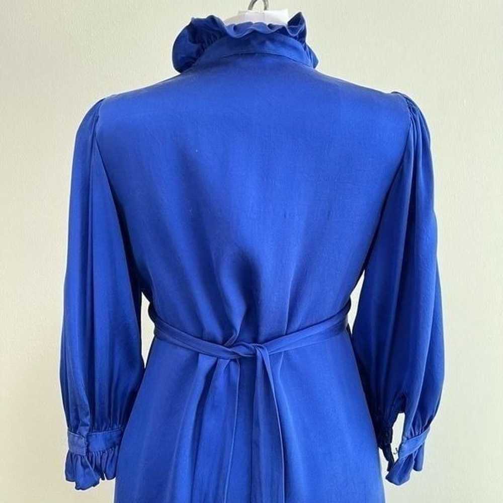Vintage Betsey Johnson Silk Mini Dress Victorian … - image 7