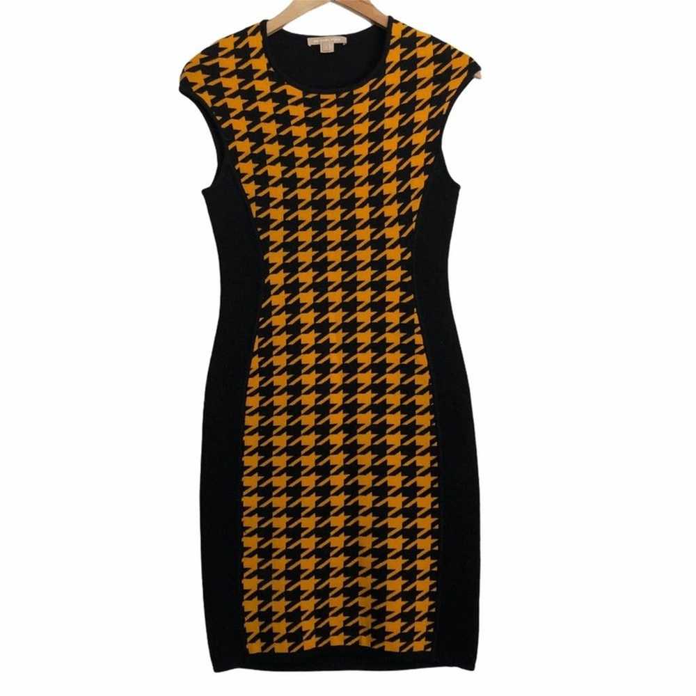 Michael Kors Wool Houndstooth Dress - image 1