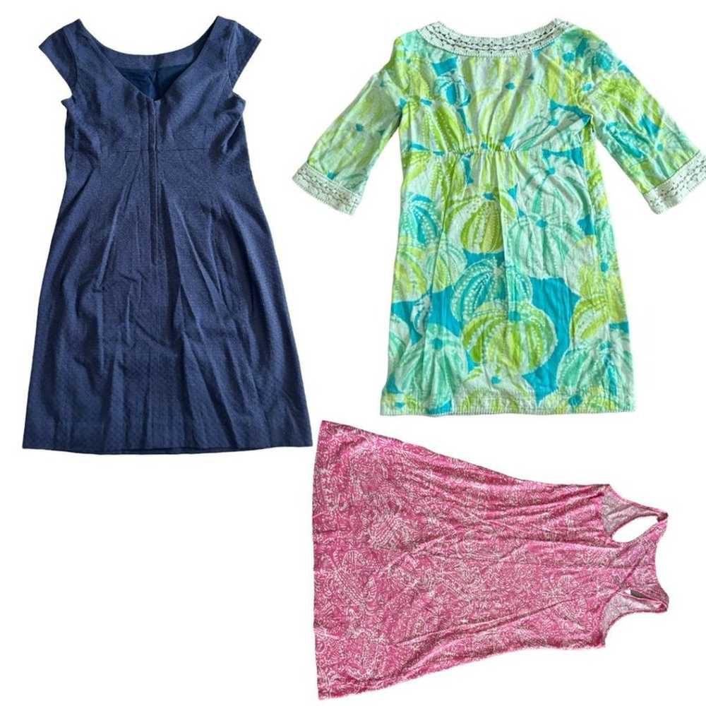 LOT OF 3 LILLY PULITZER DRESSES SIZE 0/X SMALL - image 6