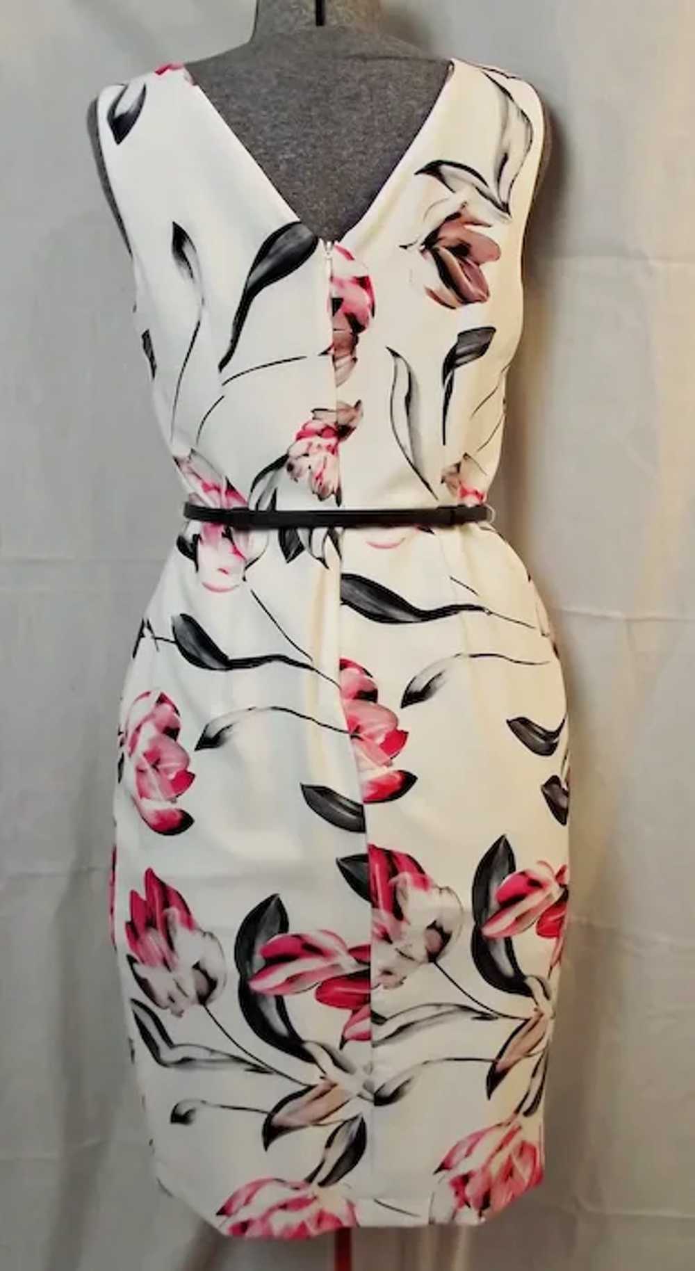 Joseph Ribkoff Signature Womens Dress Floral Belt… - image 10
