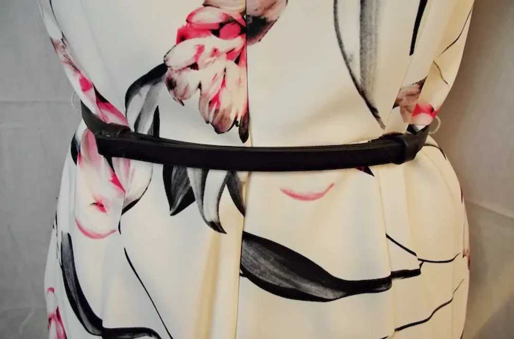 Joseph Ribkoff Signature Womens Dress Floral Belt… - image 8
