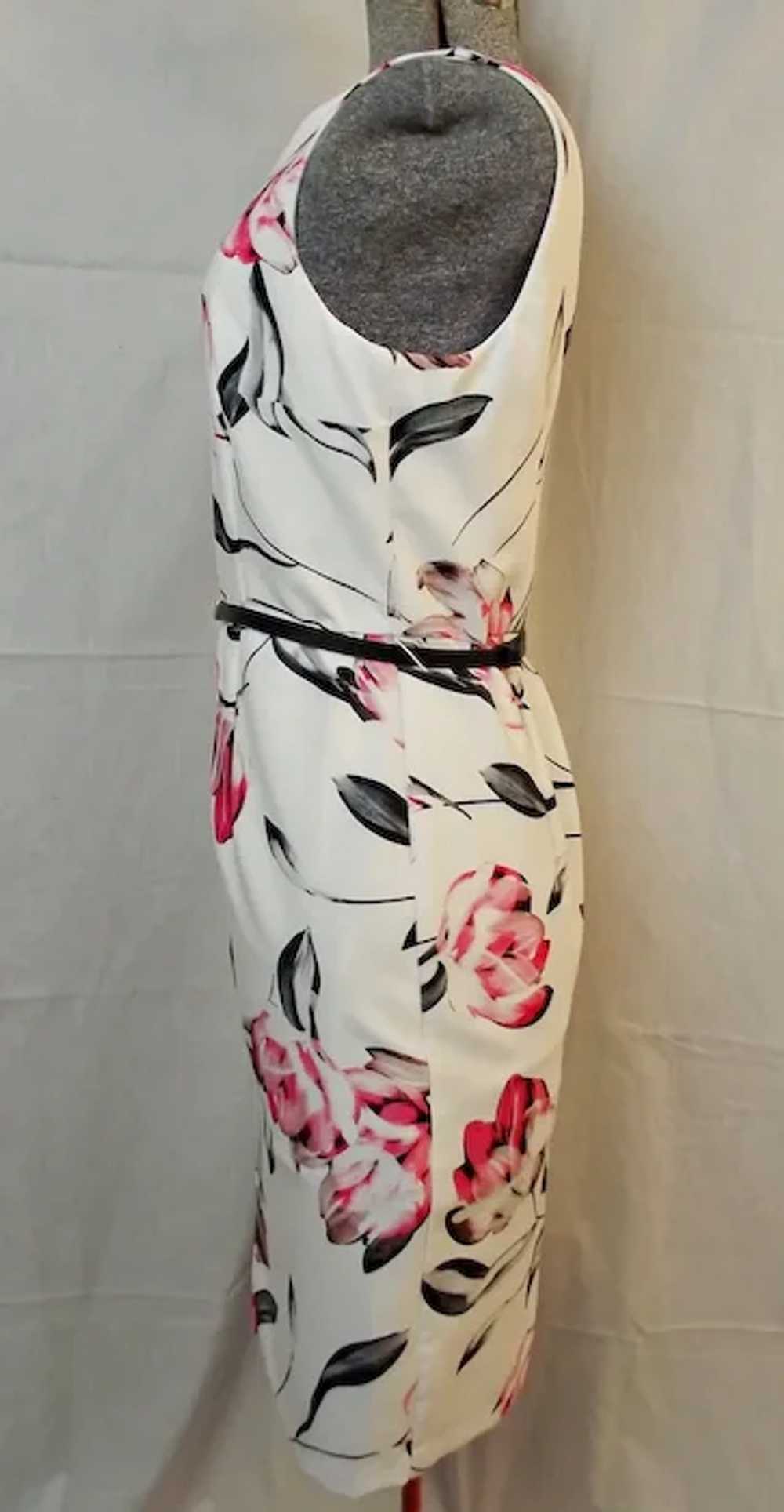 Joseph Ribkoff Signature Womens Dress Floral Belt… - image 9