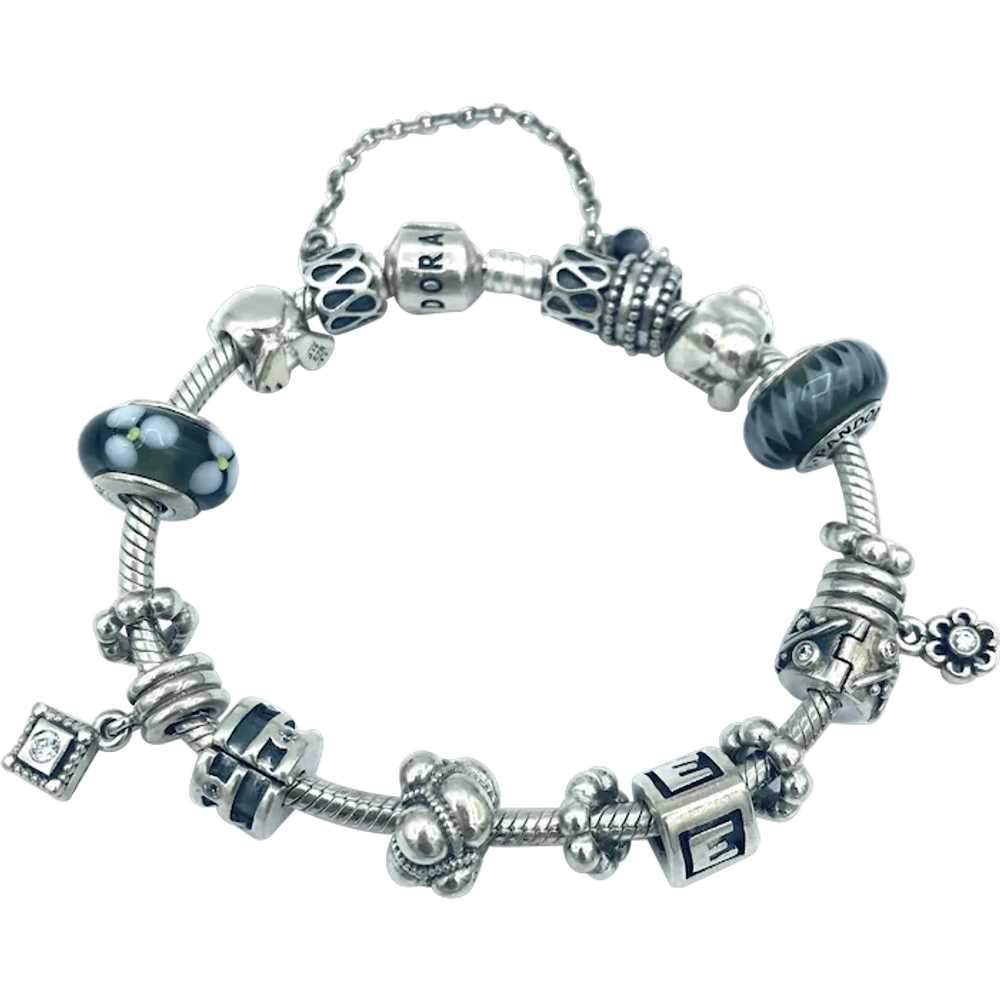 Pandora Silver 925 Bracelet.15 Authentic Charm - image 1