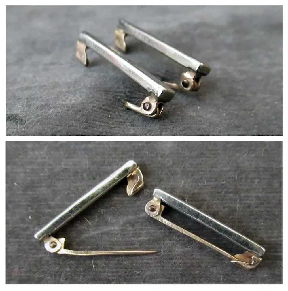 Two Little Vintage Beauty Bar Lingerie Pins – 10k… - image 2