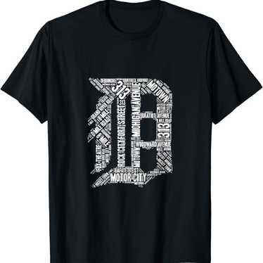 Detroit Michigan T Shirt Graphic D Premium T-Shirt