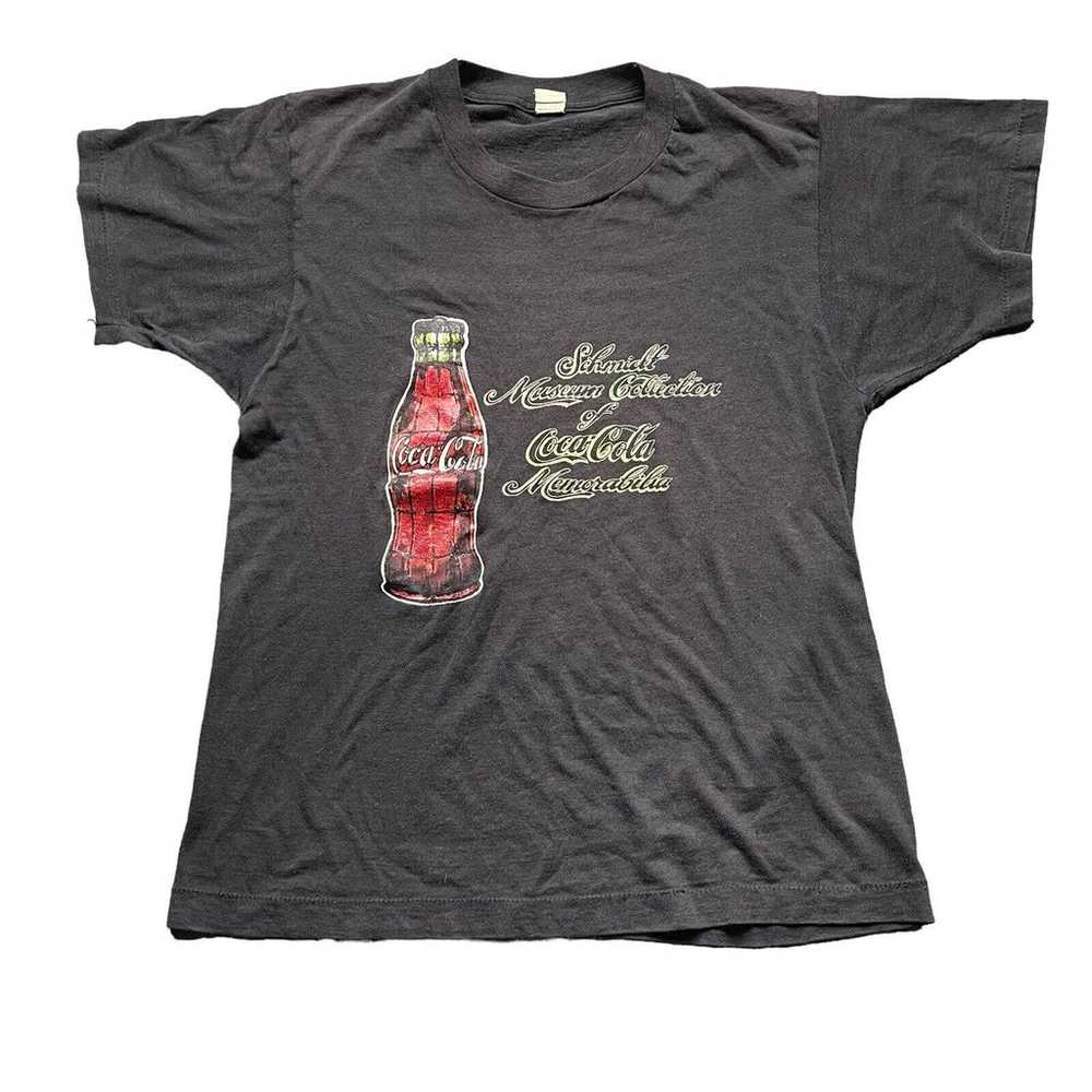 Vintage 80s Screen Stars Coca Cola T Shirt Single… - image 1