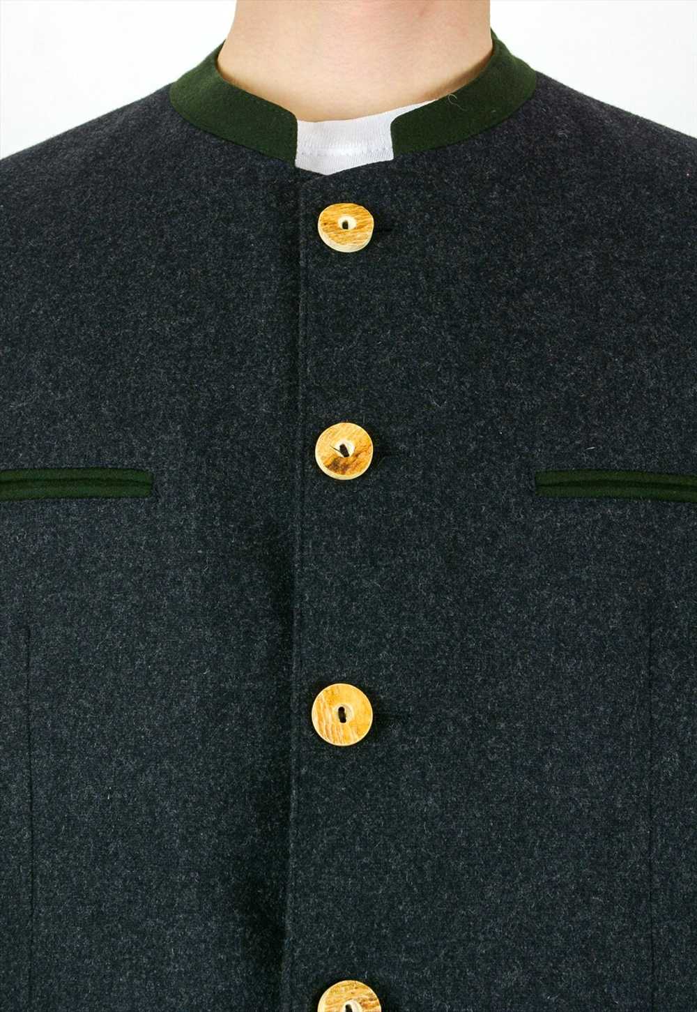 Lodenfrey trachten UK 40 US Blazer Coat Wool Okto… - image 2