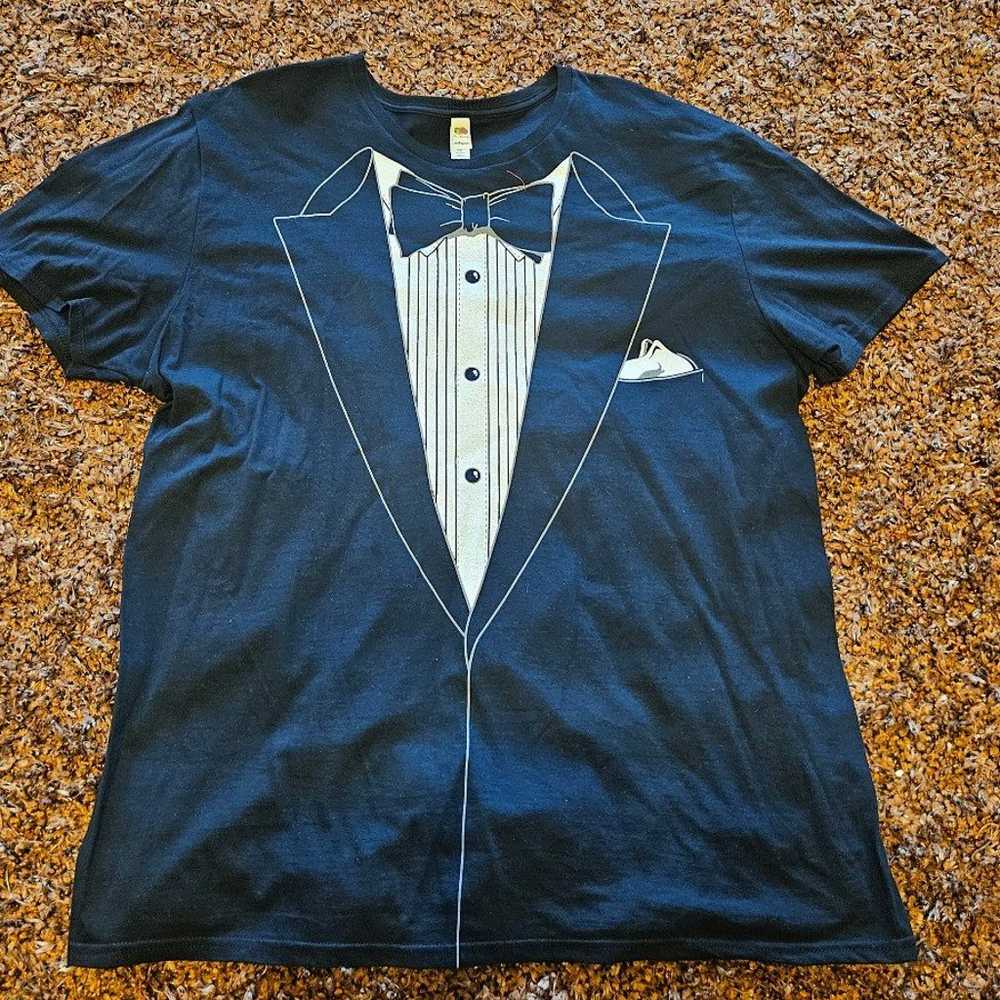 Men's Tuxedo T Shirt. Great for panties,  Hallowe… - image 2