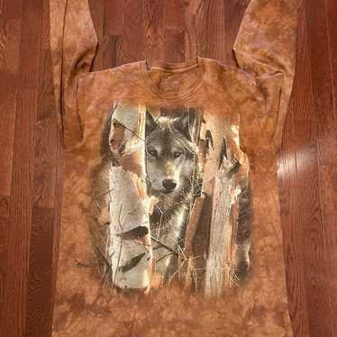 2011 The Mountains Wolf Long Sleeve Shirt - image 1
