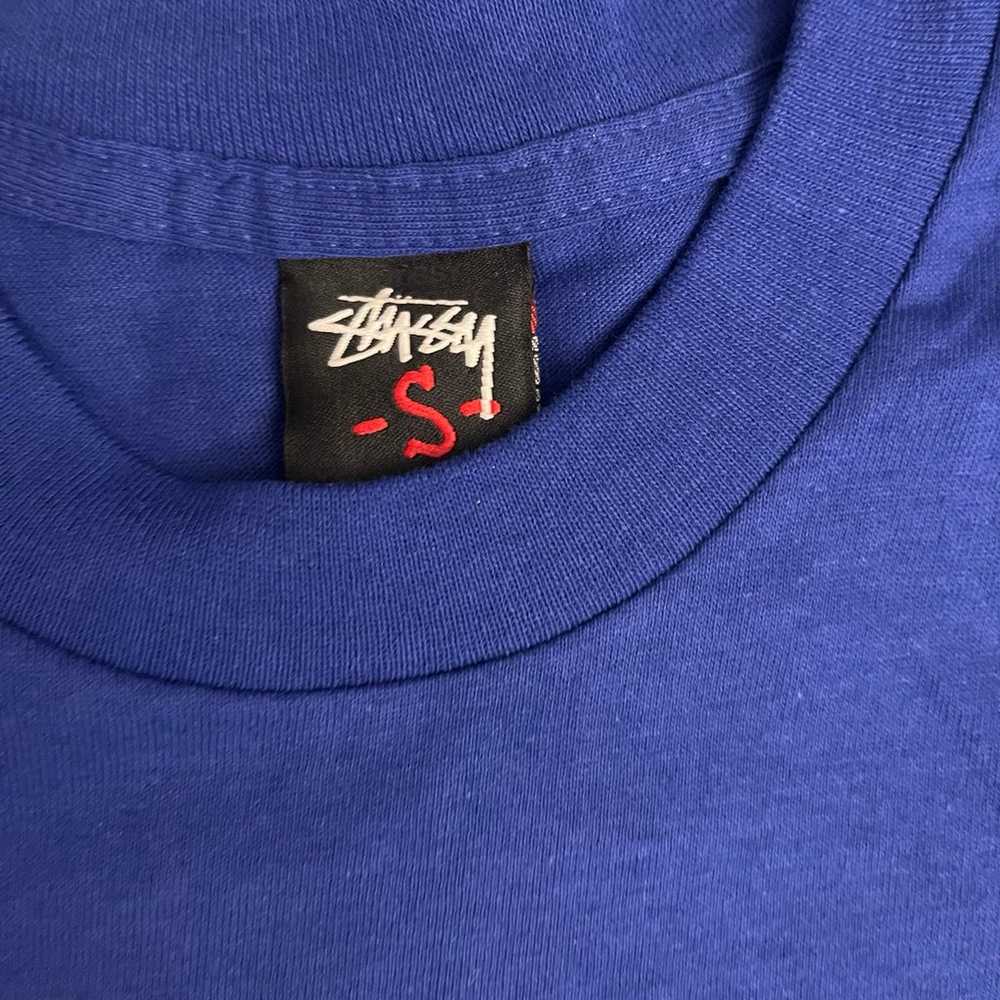 Stussy Vintage Neon Tee Size Small - image 3