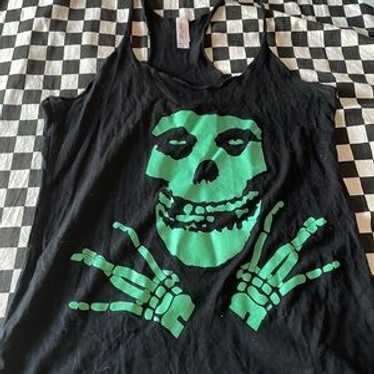 Misfits ブラック タンクトップ 80s Misfits Punk Rock Band Black Tank Top (Various Colors) | eBay