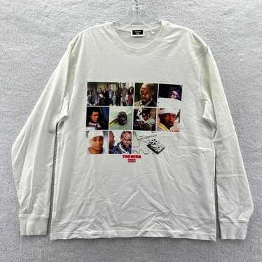 Kith The Wire Cast Shirt Mens Small White Long Sl… - image 1