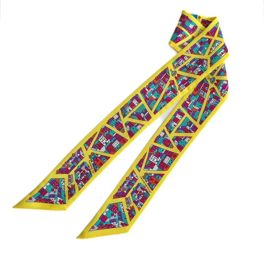 Hermès Twilly 86 silk scarf - image 2