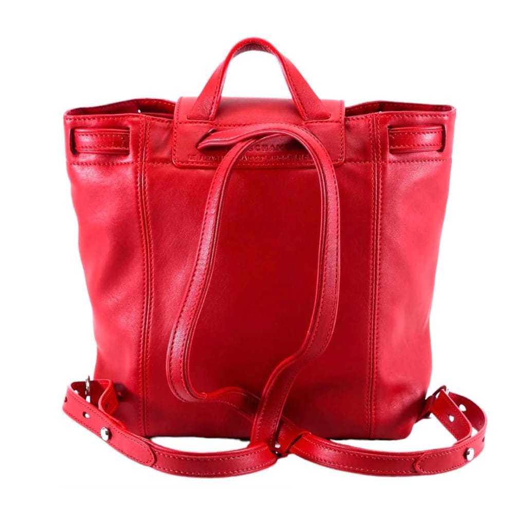 Longchamp Pliage leather backpack - image 2