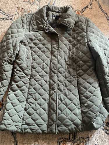 Geoffrey Beene × Vintage Army green quilted coat
