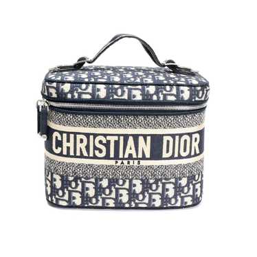 Dior Dior DiorTravel Blue Oblique Vanity Case - image 1