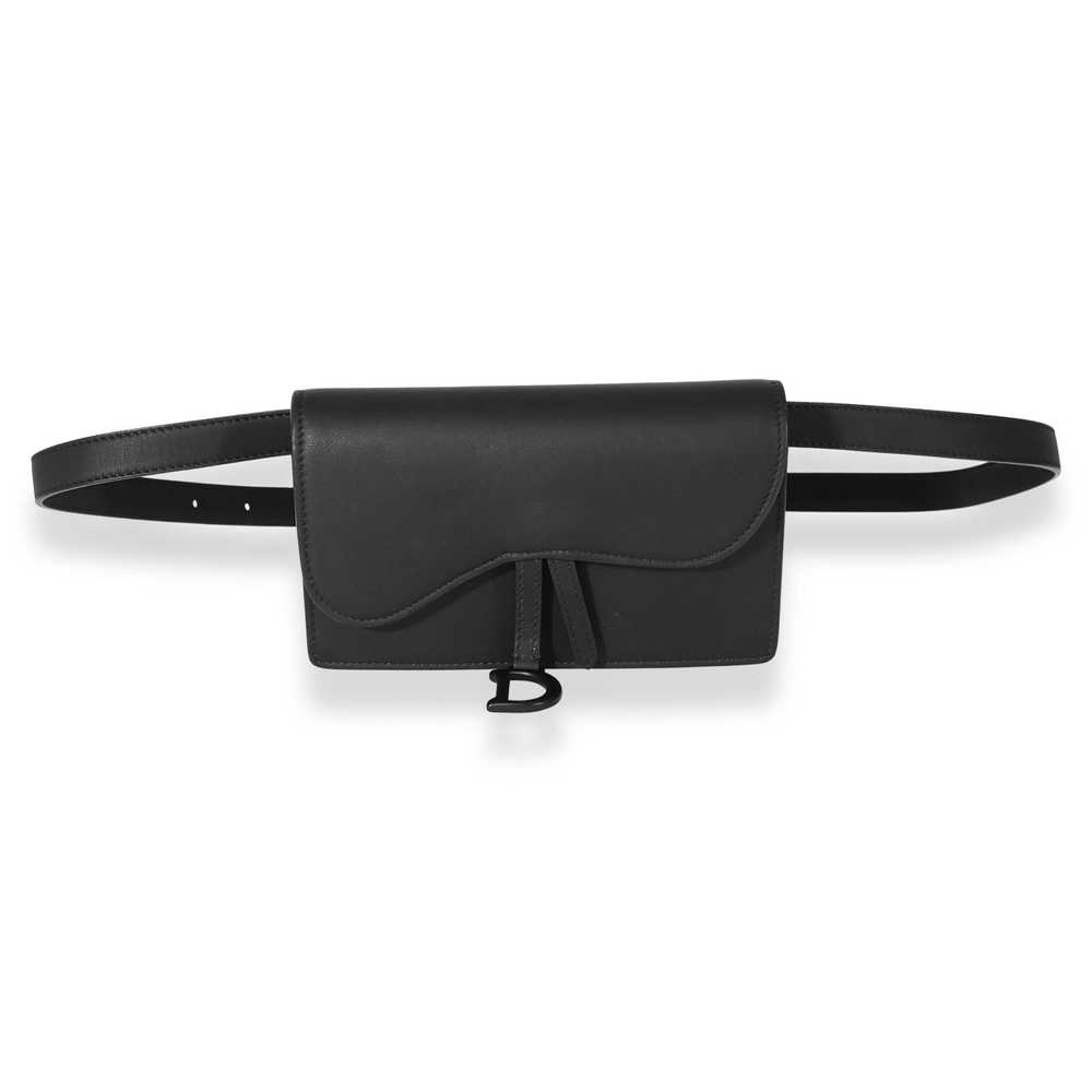 Dior Dior Ultra Matte Calfskin Saddle Belt Bag - image 1