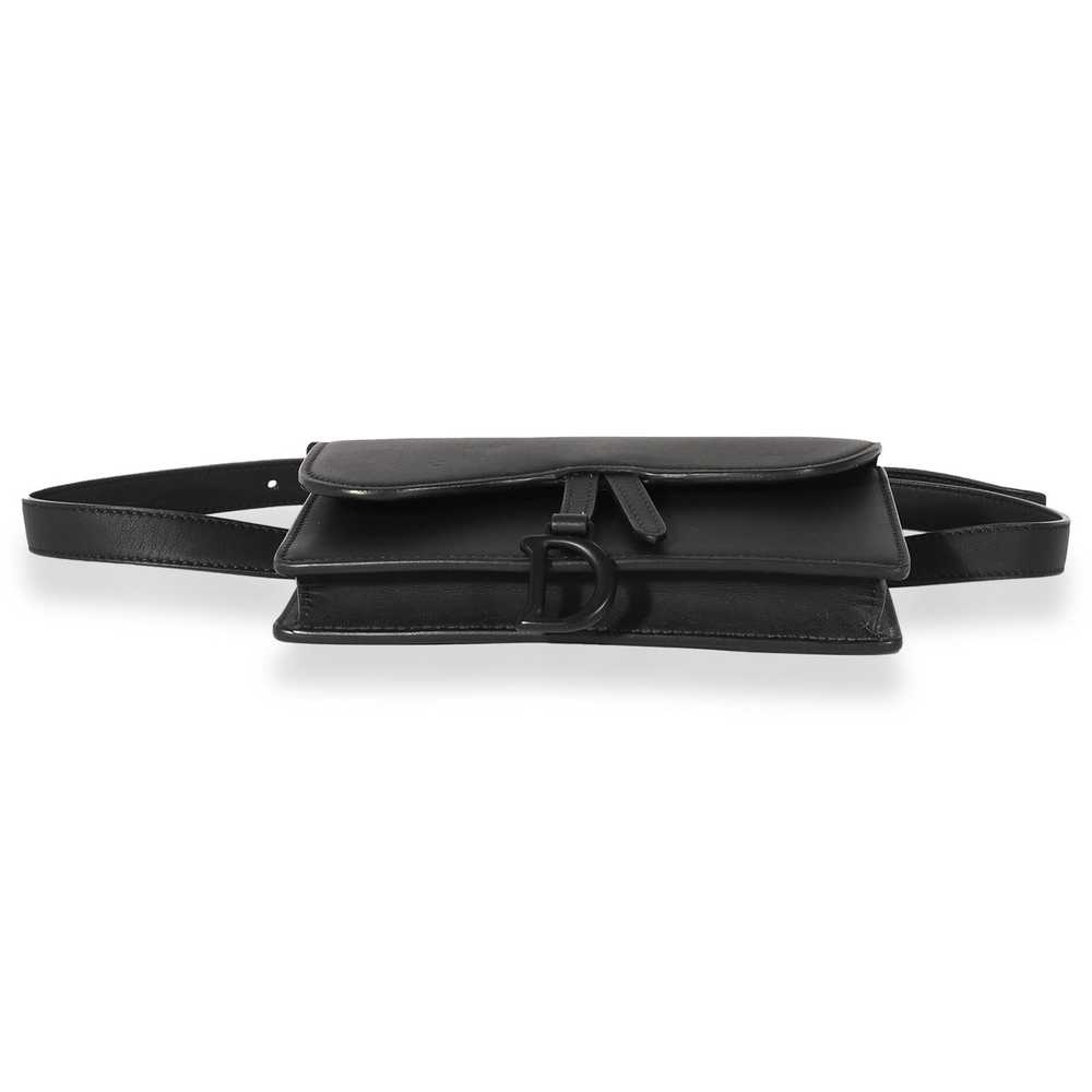 Dior Dior Ultra Matte Calfskin Saddle Belt Bag - image 5