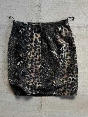 Anna Sui Vintage Archive Anna Sui Leopard Fuzzy Mi