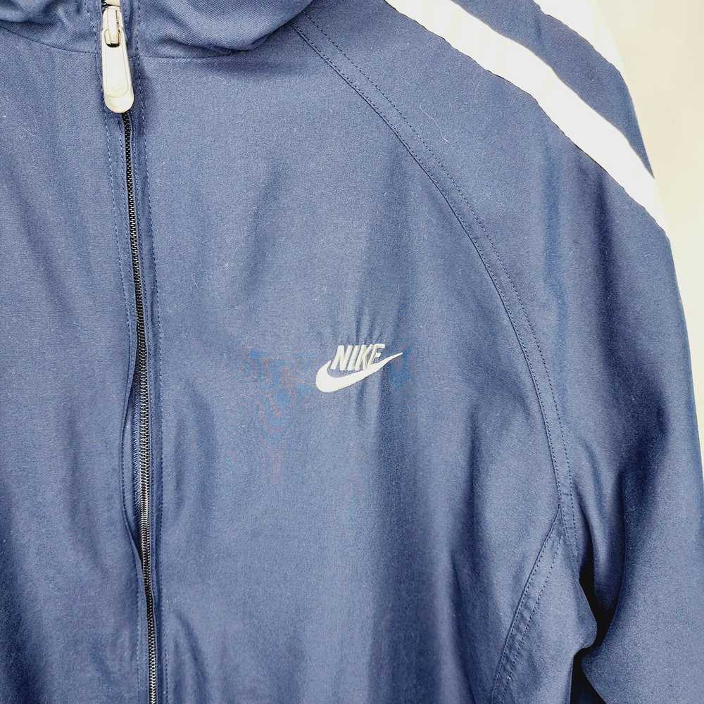 Nike Nike Navy Blue & White Men's XL Full Zip Win… - image 2