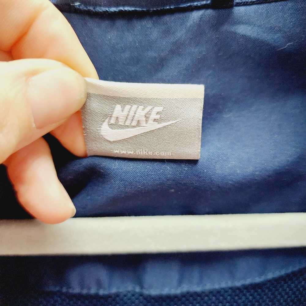 Nike Nike Navy Blue & White Men's XL Full Zip Win… - image 9