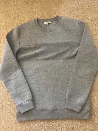 Reiss Arty Velvet Block Sweatshirt