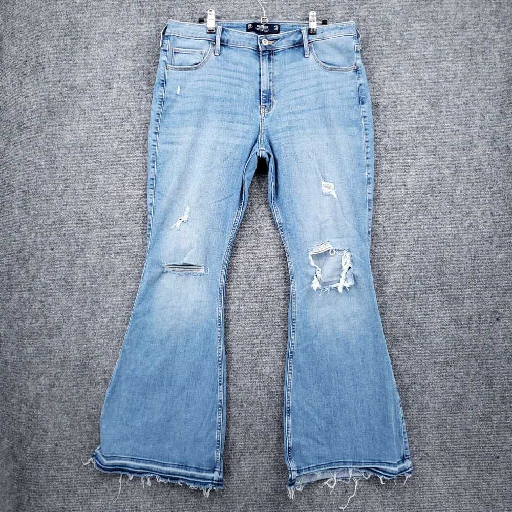 Vintage Hollister Jeans Junior 17 33x32 Blue High… - image 1