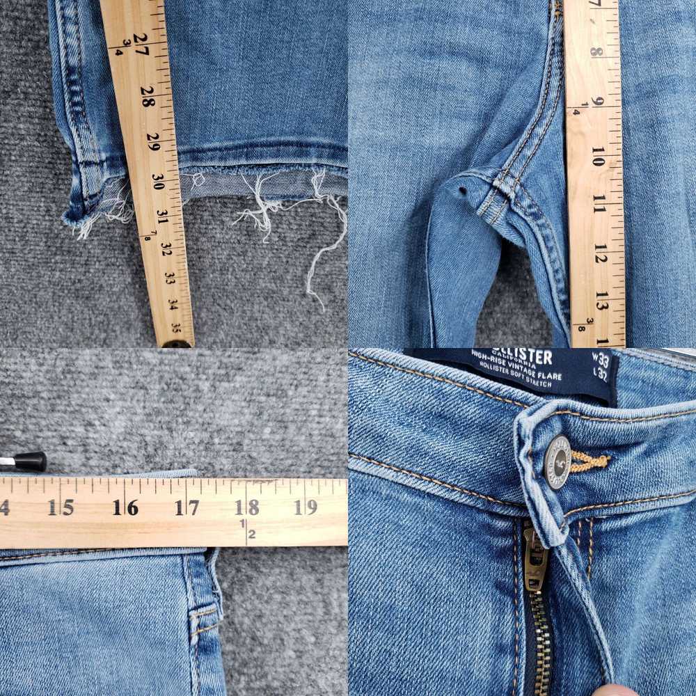 Vintage Hollister Jeans Junior 17 33x32 Blue High… - image 4