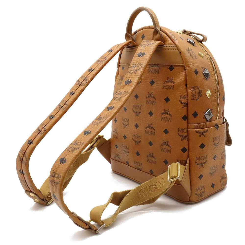 MCM MCM Glam Backpack Rucksack Daypack Studded PV… - image 2