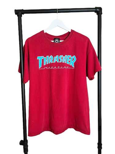 Thrasher Thrasher Magazine T-shirt Large Red Blue 