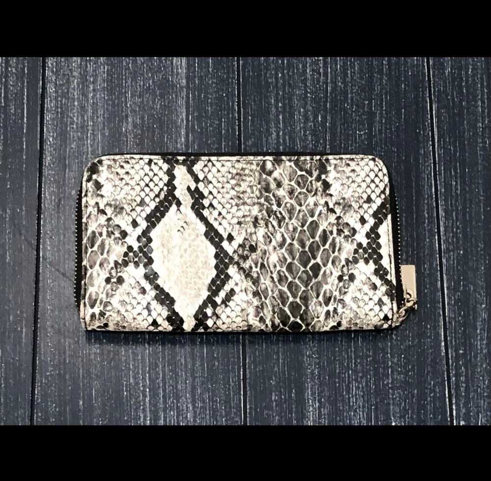 Other Faux Snakeskin Wallet - Gem