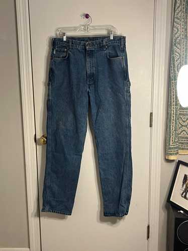Carhartt × Vintage CARHARTT carpenter blue jeans