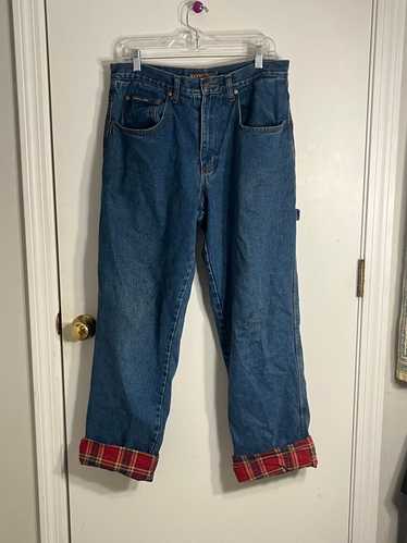 Vintage Moose Creek Red Flannel Jeans