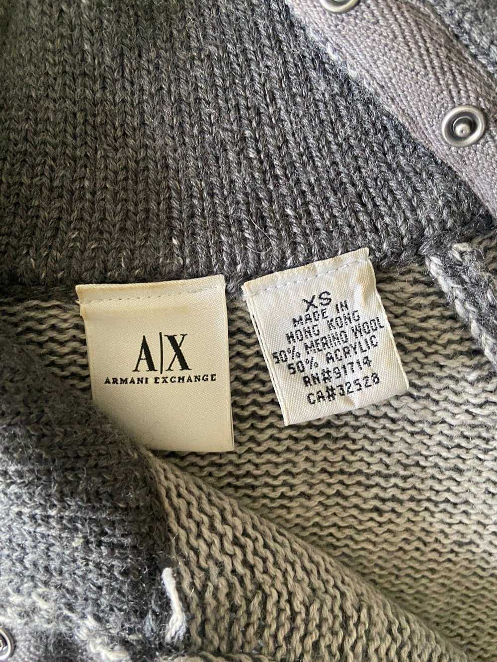 Armani Exchange × Vintage Merino Wool Blend Shoul… - image 4