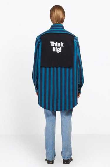 Balenciaga Balenciaga “Think Big” Oversized Button