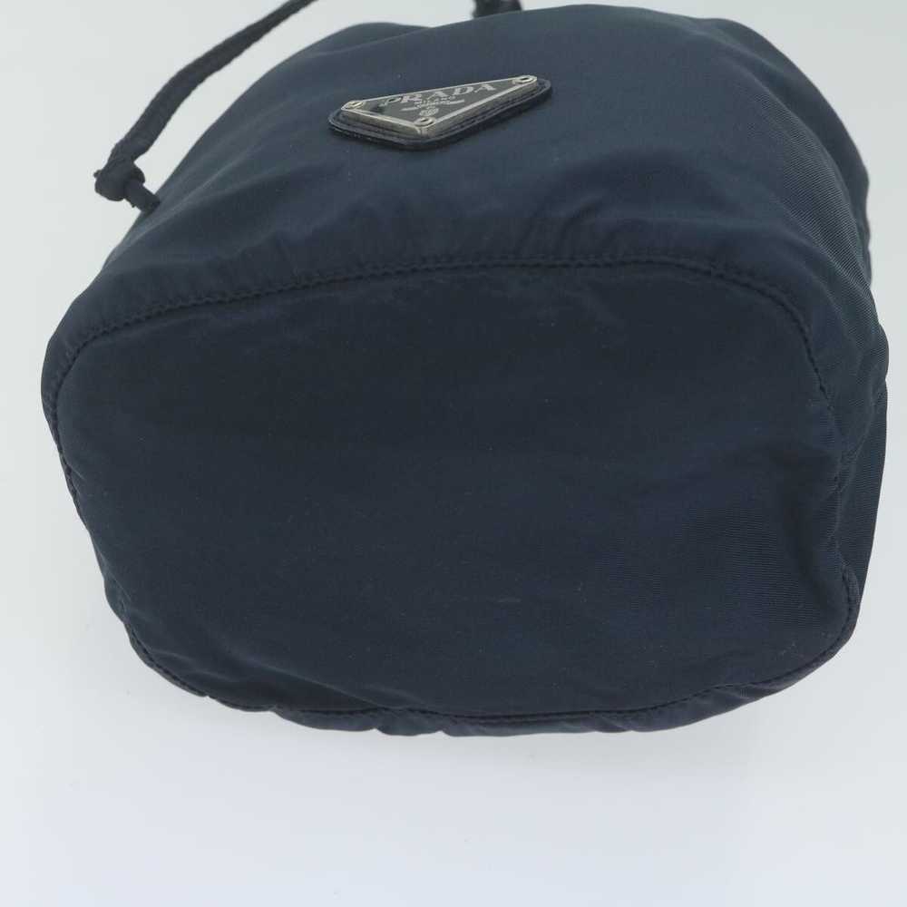 Prada PRADA Purse Pouch Nylon Navy Auth bs11696 - image 7