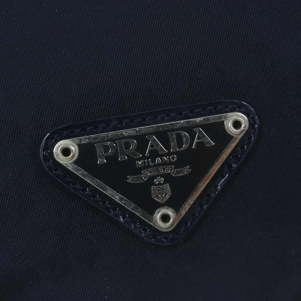 Prada PRADA Purse Pouch Nylon Navy Auth bs11696 - image 9