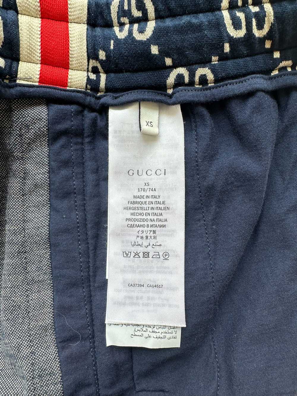 Gucci Gucci Blue & White GG Monogram Trackpants - image 4