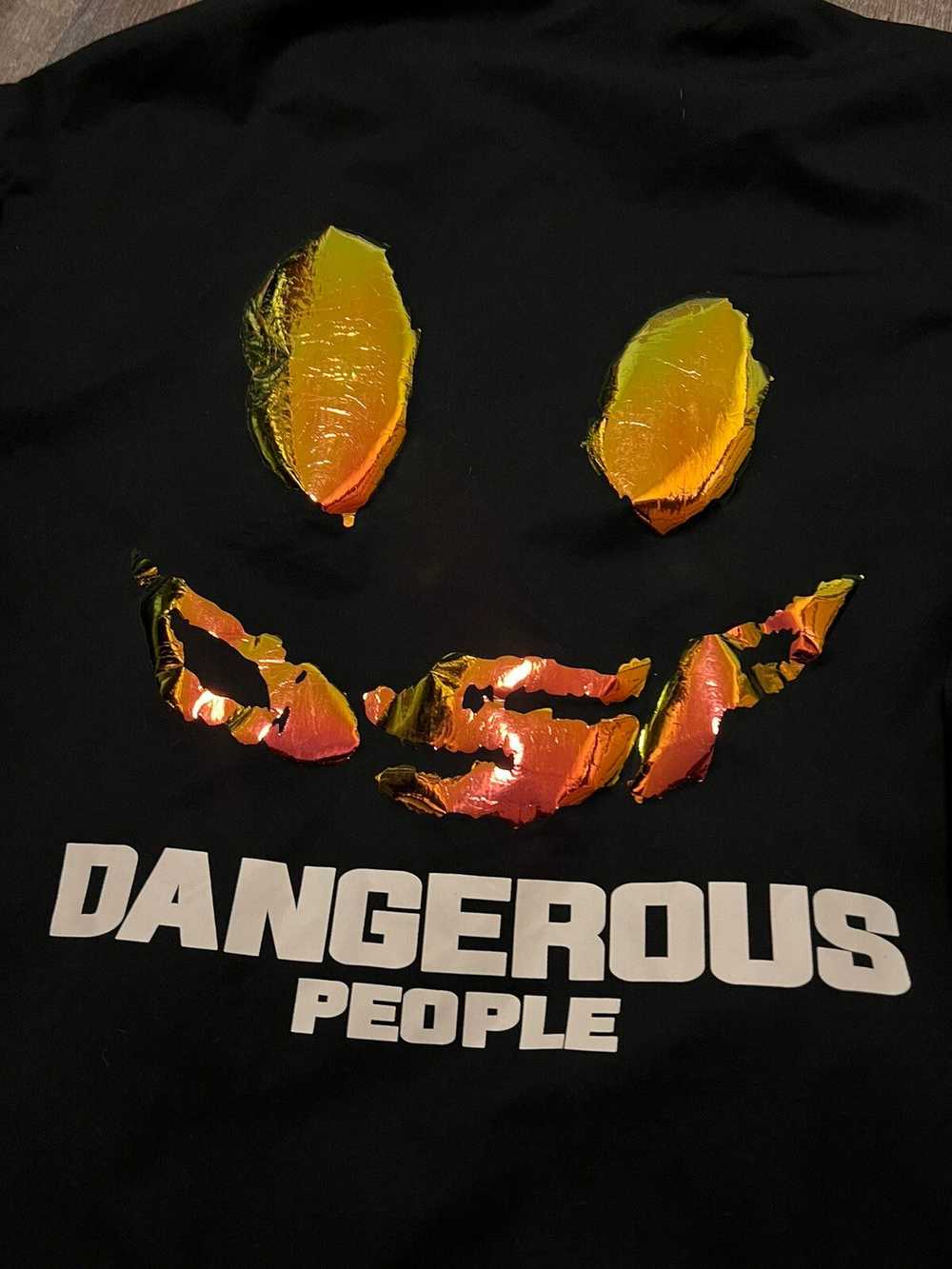 Streetwear Dangerous People Trench Coat Jacket si… - image 2