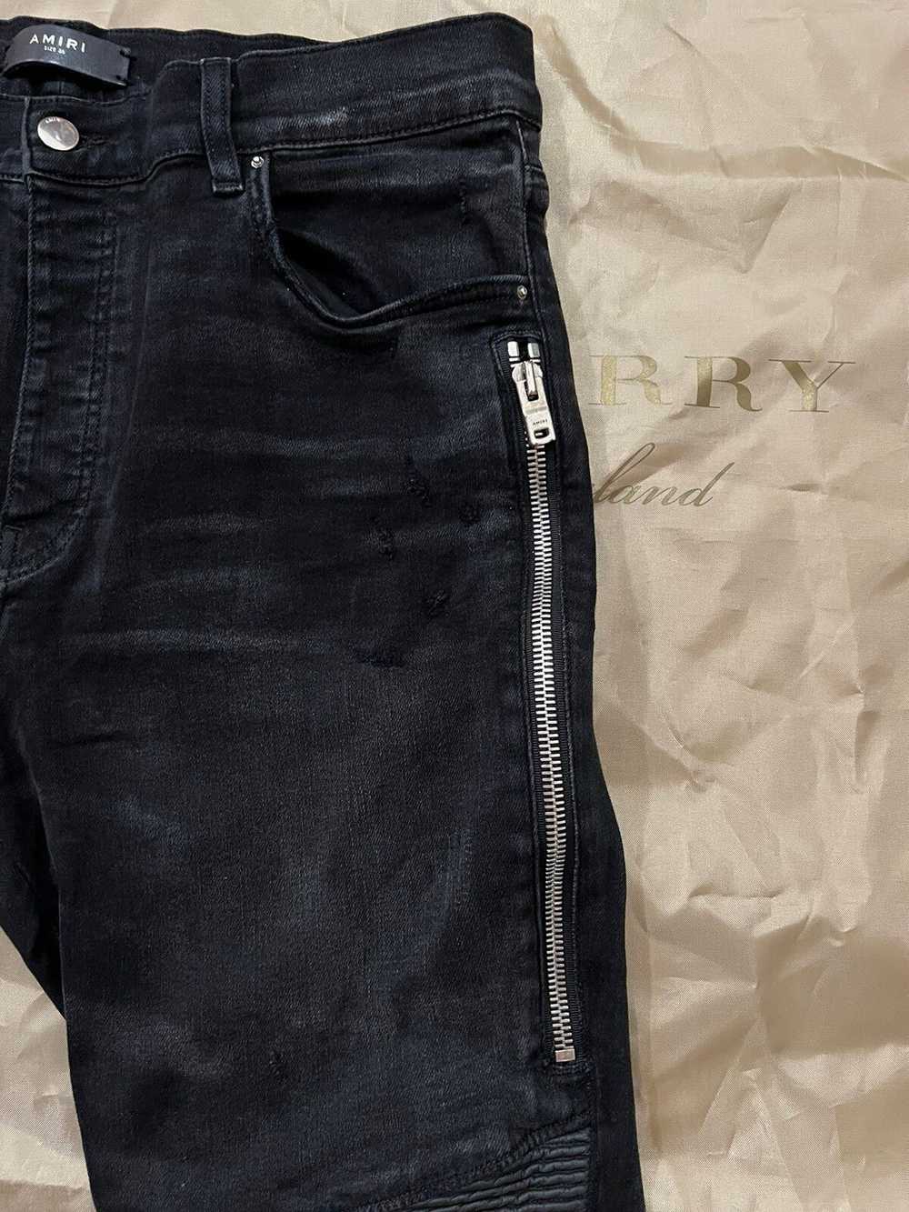Amiri Amiri MX2 High Rise Skinny Jeans 'Black' si… - image 3
