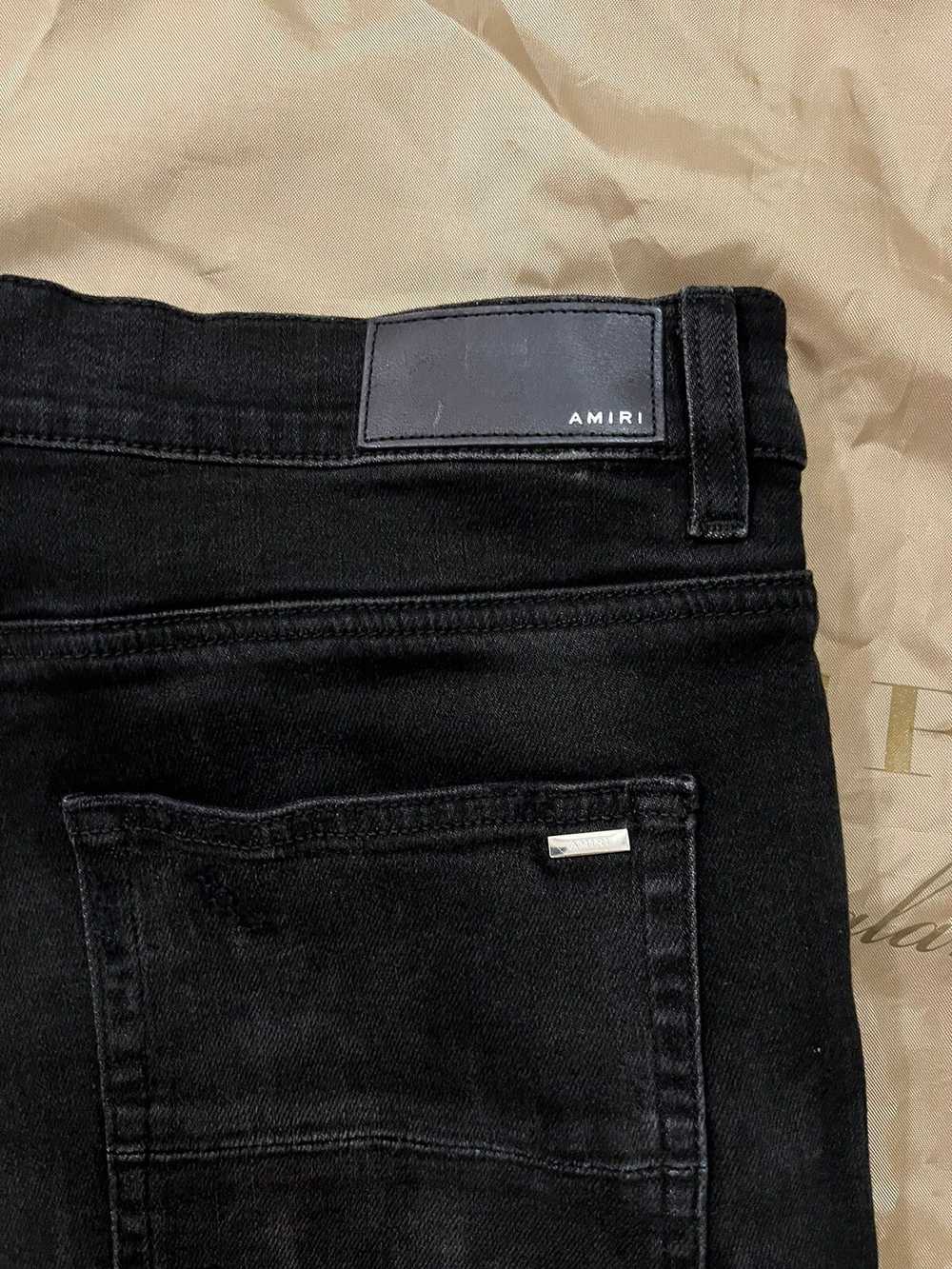 Amiri Amiri MX2 High Rise Skinny Jeans 'Black' si… - image 9