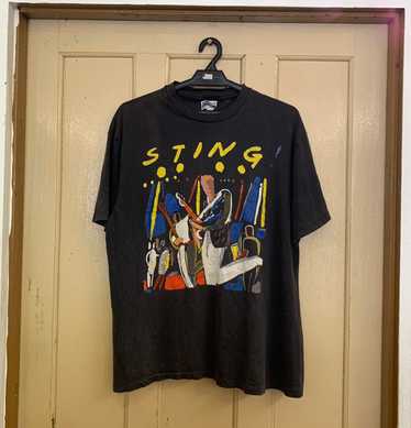 Band Tees × Sting × Vintage Vintage 80's sting ba… - image 1