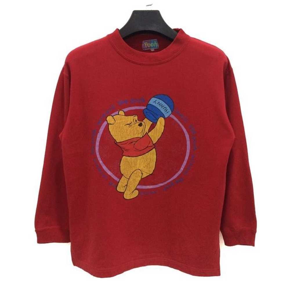 Cartoon Network Vintage Pooh Cartoon Sweatshirt - image 1